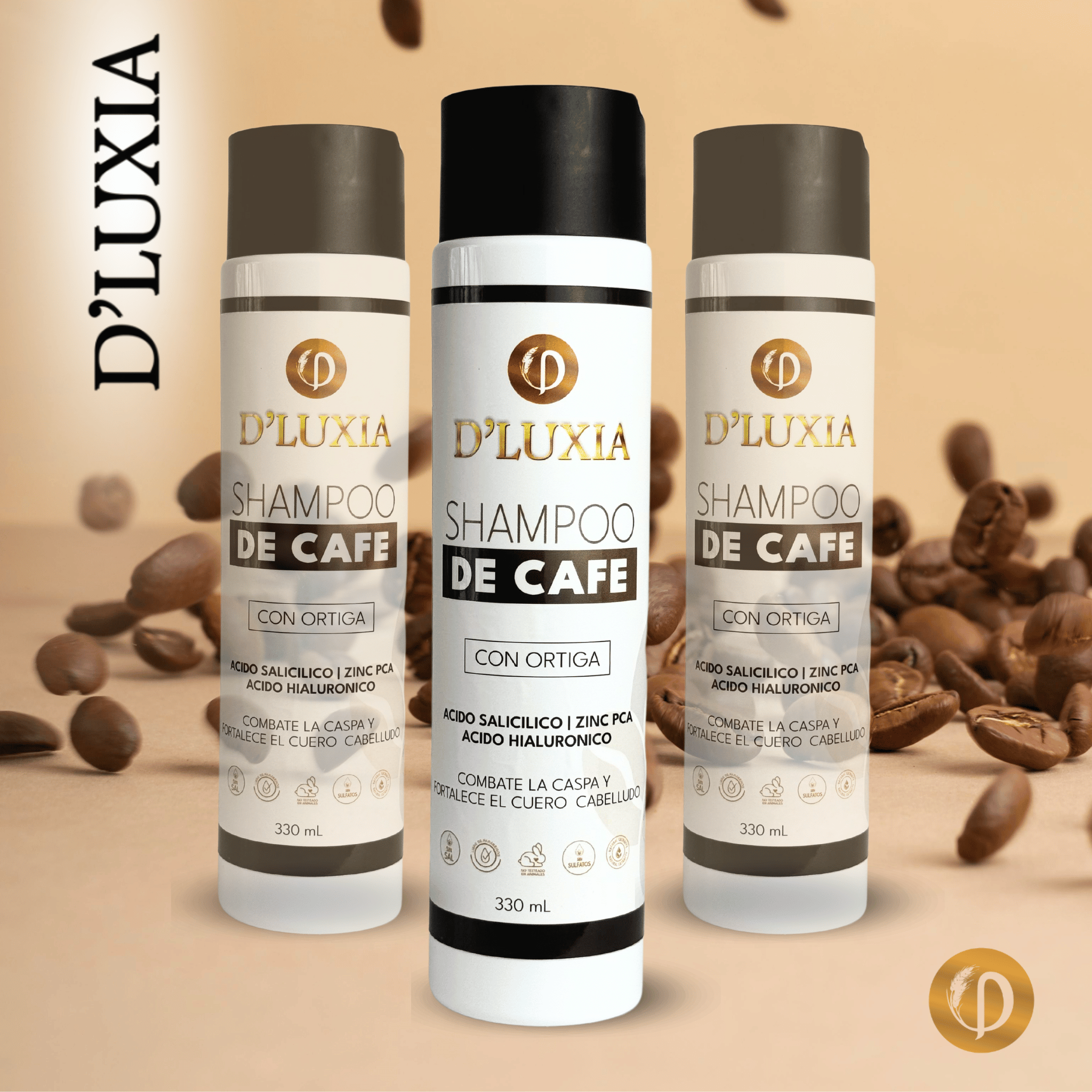 SHAMPOO DE CAFÉ 330mL